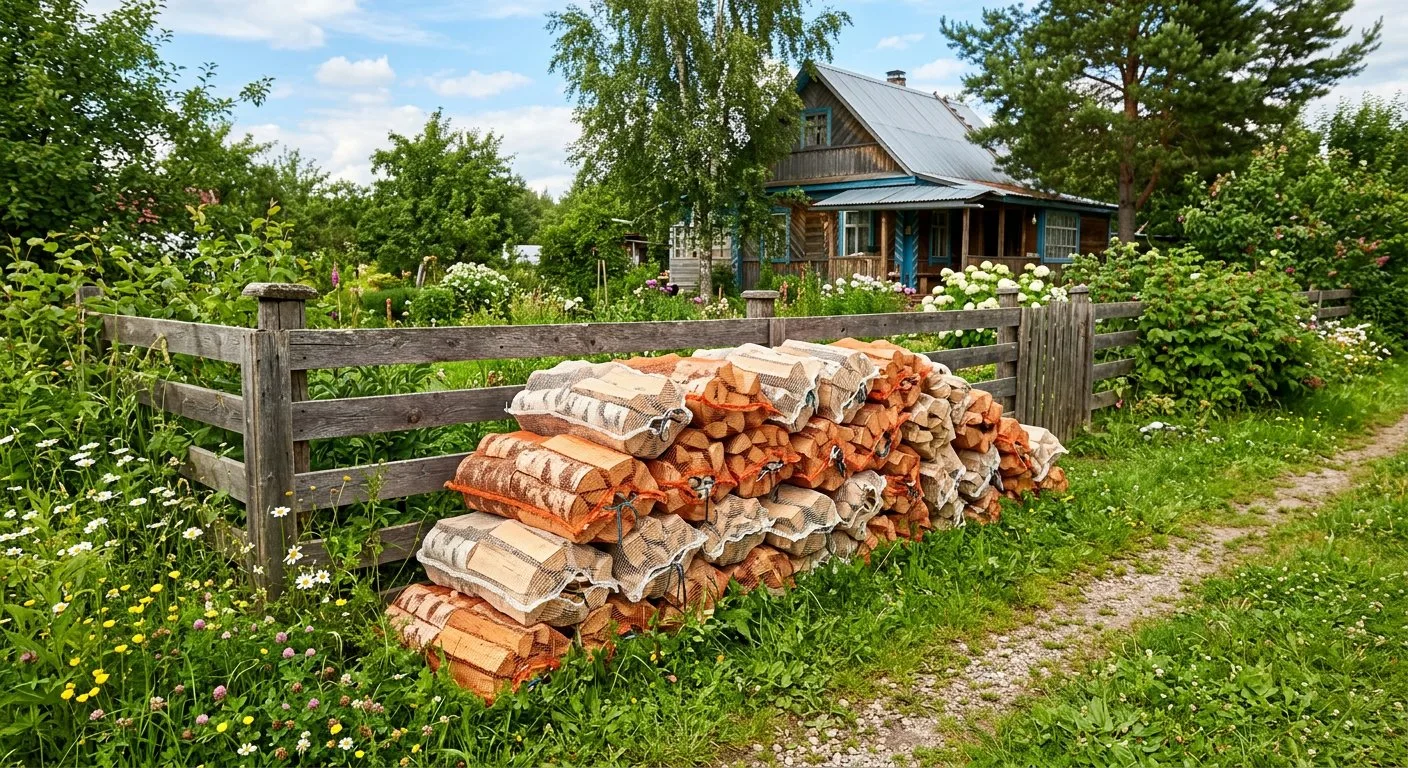 Дрова для дачи в Реутове