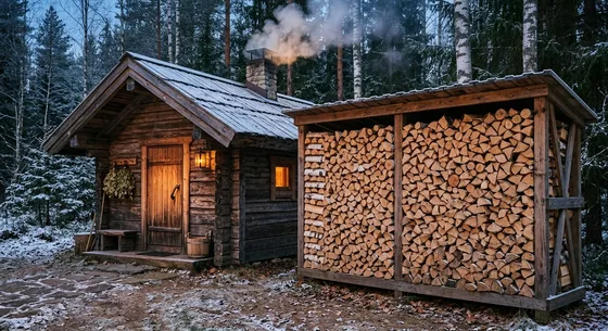 Укладка дров в Реутове, улица Цветочная, 12Б